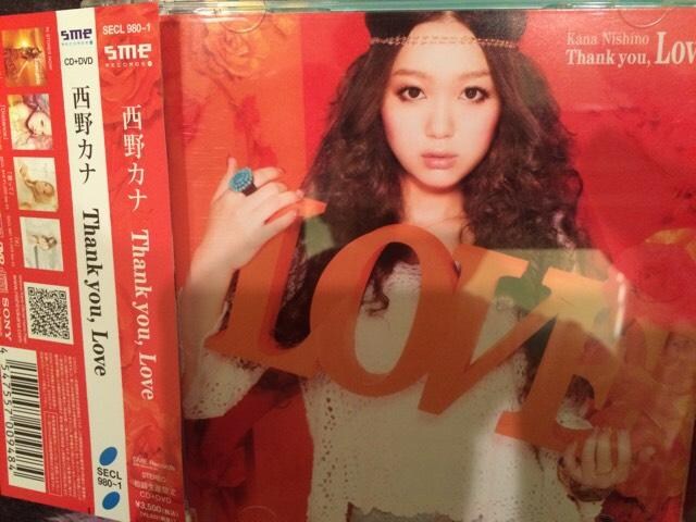 激安 超レア 西野カナ Thankyou Love 初回盤 Cd Dvd 美品 タレントグッズ 新品 中古のオークション モバオク