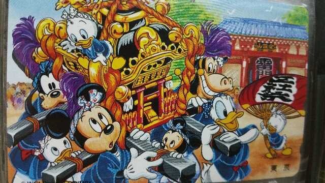 東京浅草雷門とみこしを担ぐディズニーキャラクター柄テレホンカード 50度数 新品 中古のオークション モバオク 東京浅草雷門とみこしを担ぐディズニーキャラクター柄テレホンカード 50度数 新品 中古のオークション モバオク