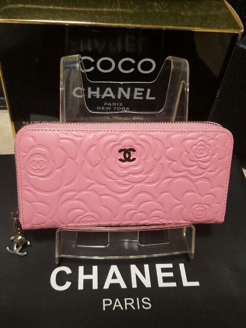 Chanel 可愛い カメリア Pink ノベルティ 新品 中古のオークション モバオク